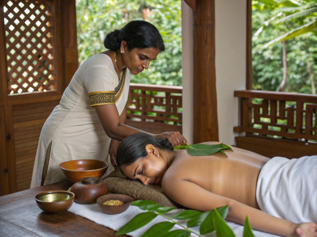 A Photorealistic Ayurveda Therapy Session Of Udvar 1024x768